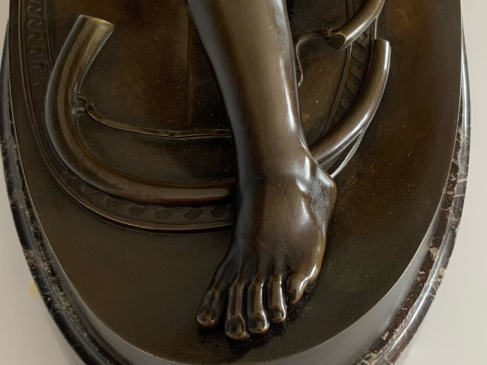 Large French Grand Tour Bronze Dying Gaul View X