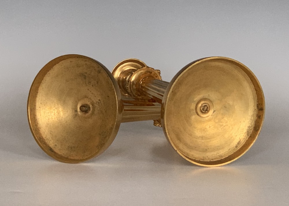 Charles X Ormolu Candlesticks View II