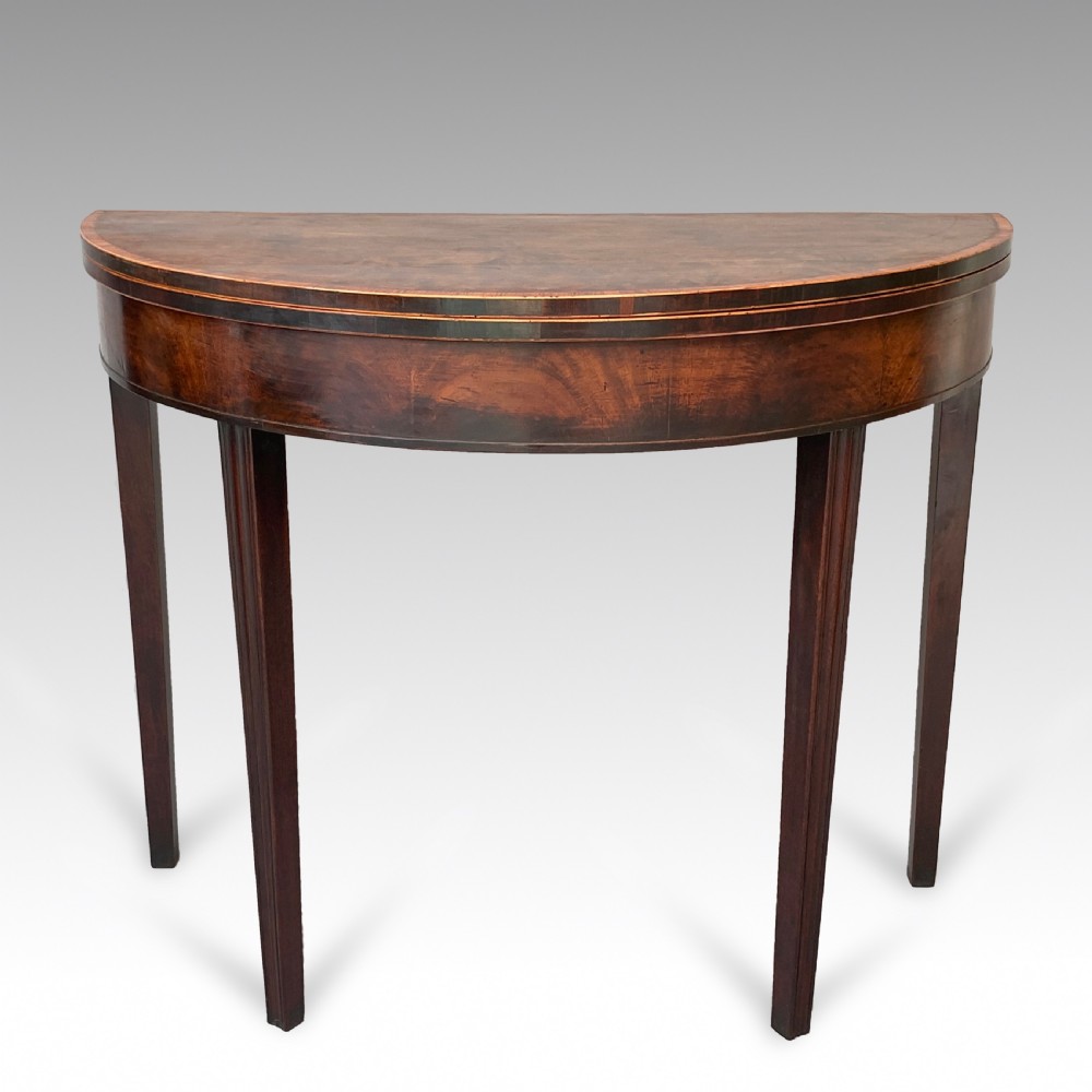 Antique Mahogany Georgian Tea Table