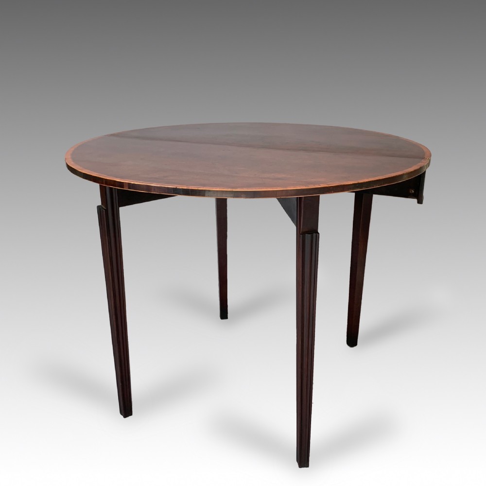 Antique Mahogany Georgian Tea Table View II