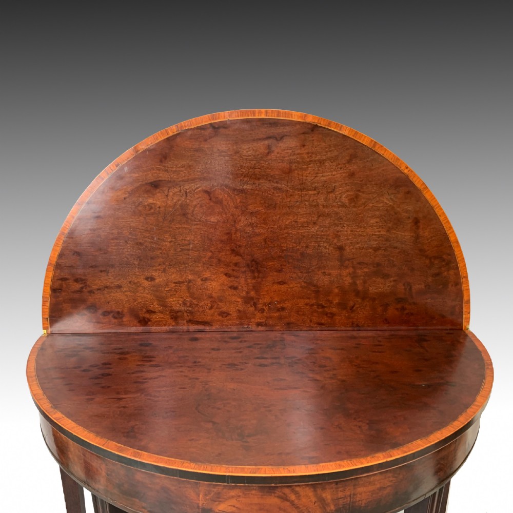 Antique Mahogany Georgian Tea Table View III