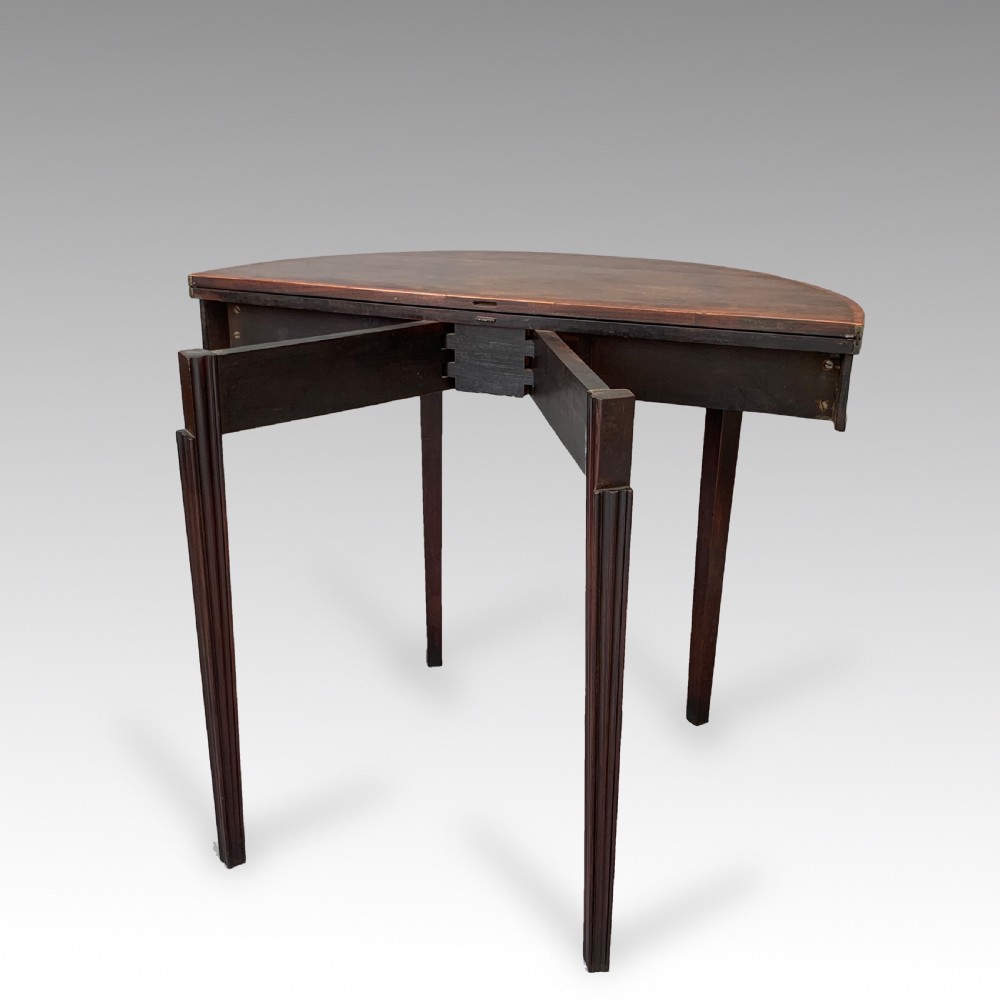 Antique Mahogany Georgian Tea Table View V