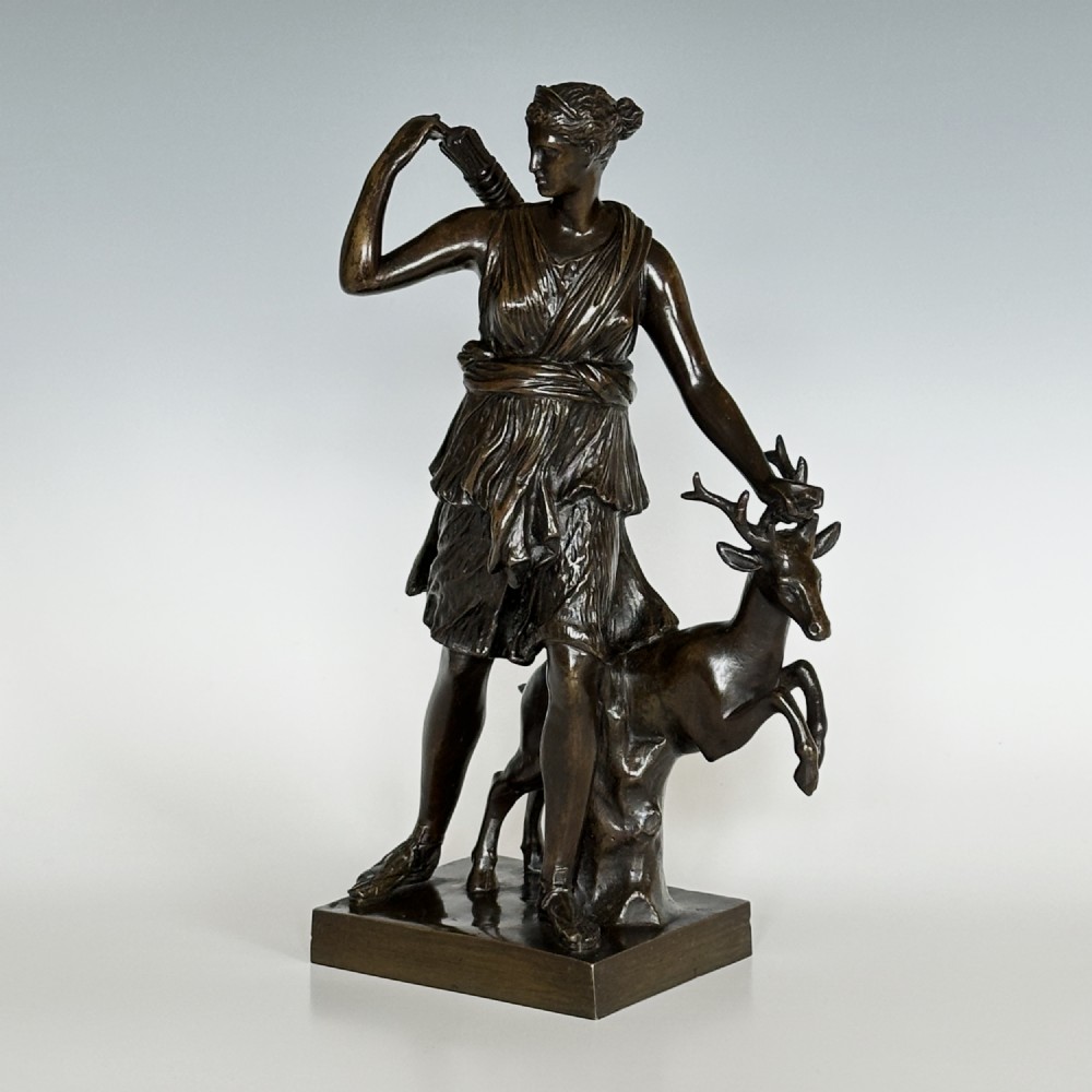  Grand Tour Bronze Diane à la Biche/ Diana of Versailles