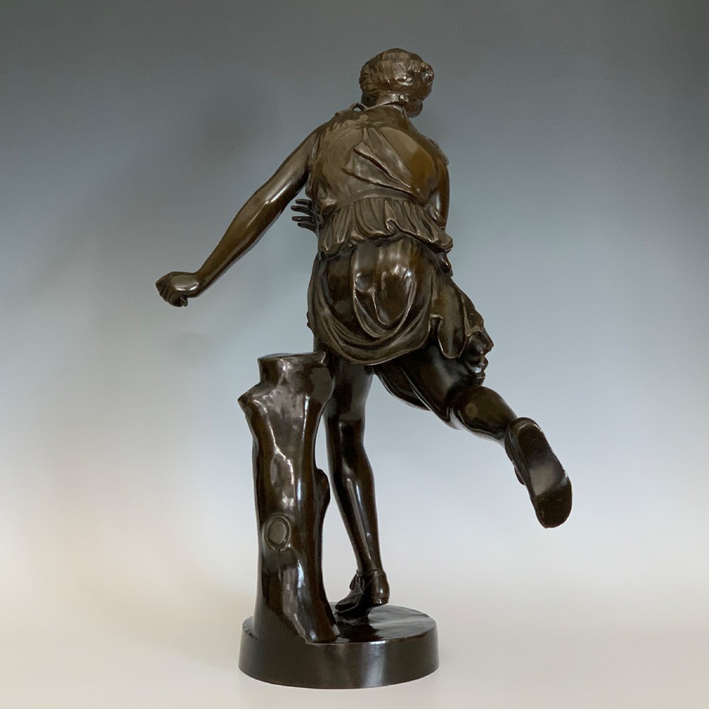 Pair of Late 19th Century French Bronze Figures Hippomène & Atalante View IX