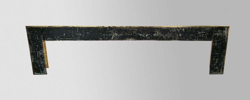 Edwardian Neoclassical Style Brass Fender View IV