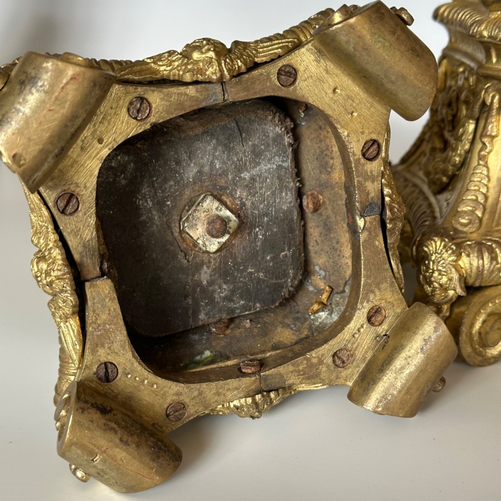 Five 18th Century Venetian Gilt Bronze Candlesticks View IX