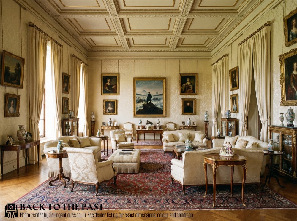 A nineteenth-century French kingwood occasional table featuring quarter-veneered parquetry, slender cabriole legs, and decorative gilt-bronze mounts. View XI