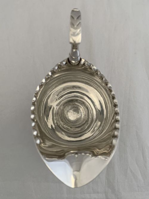 VICTORIAN ANTIQUE STERLING SILVER CREAM JUG 1896 LONDON JOHN RAWLINGS MILK JUG - ADDITIONAL PHOTO 7