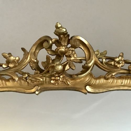 LATE C18TH FRENCH GILT MIRROR - ADDITIONAL PHOTO 3