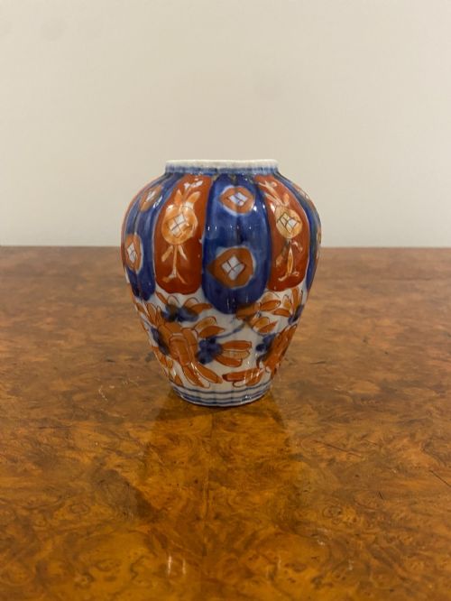 Antique Japanese Small Imari Vase
