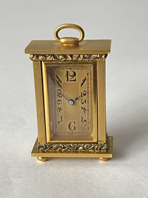RARE EBEL CARRIAGE CLOCK C1920