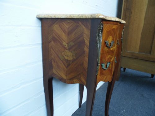 PAIR OF FRENCH MARQUETRY CABINETS - ADDITIONAL PHOTO 1
