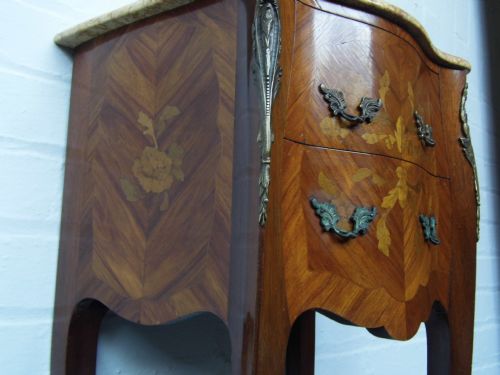 PAIR OF FRENCH MARQUETRY CABINETS - ADDITIONAL PHOTO 3