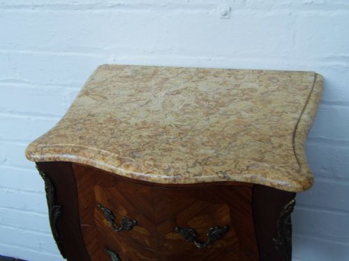 PAIR OF FRENCH MARQUETRY CABINETS - ADDITIONAL PHOTO 4