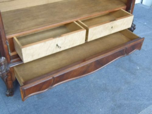 FRENCH ROSEWOOD ARMOIRE - ADDITIONAL PHOTO 1