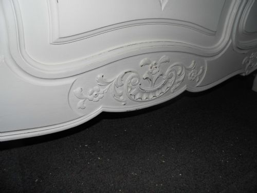 FRENCH KINGSIZE BED IN FARROW AND BALL PAINT - ADDITIONAL PHOTO 3