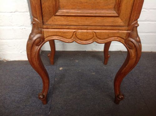 PAIR OF FRENCH BEDSIDE CABINETS - ADDITIONAL PHOTO 2