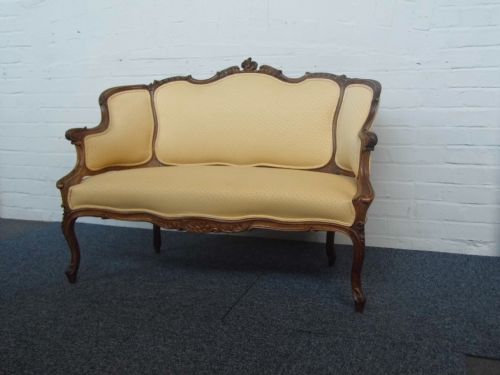 FRENCH WALNUT SOFA - ADDITIONAL PHOTO 2