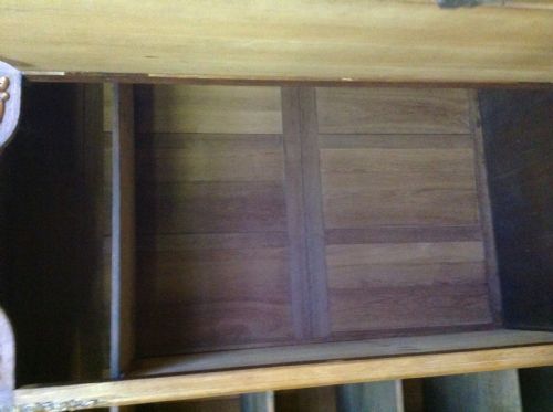 FRENCH OAK CARVED ARMOIRE - ADDITIONAL PHOTO 13