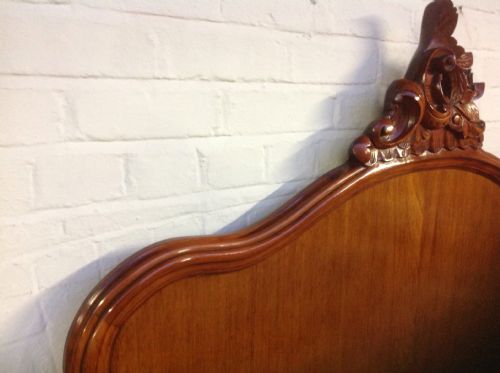 FRENCH MAHOGANY BED - ADDITIONAL PHOTO 7