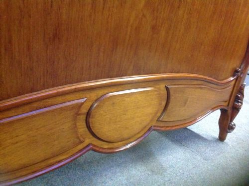 FRENCH MAHOGANY BED - ADDITIONAL PHOTO 9