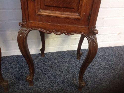 PAIR OF FRENCH BEDSIDE CABINETS - ADDITIONAL PHOTO 4