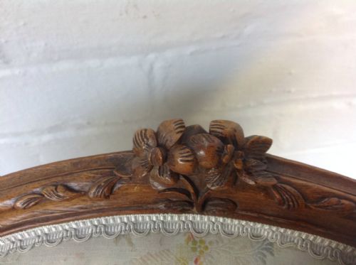 FRENCH CARVED WALNUT SOFA SUITE - ADDITIONAL PHOTO 9