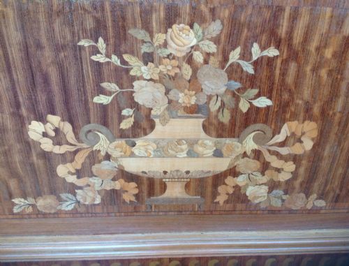 KINGSIZE INLAID FRENCH BED 1600 WIDE - ADDITIONAL PHOTO 1