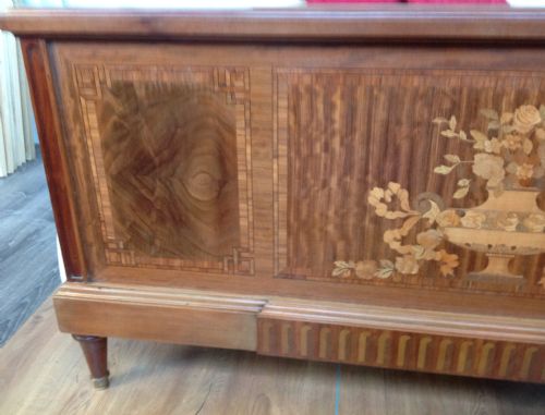 KINGSIZE INLAID FRENCH BED 1600 WIDE - ADDITIONAL PHOTO 4