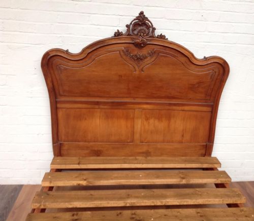CARVED KINGSIZE FRENCH BED - ADDITIONAL PHOTO 1
