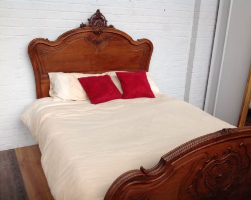 CARVED KINGSIZE FRENCH BED - ADDITIONAL PHOTO 2