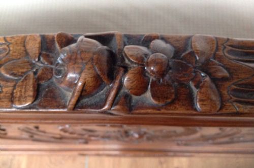 CARVED KINGSIZE FRENCH BED - ADDITIONAL PHOTO 5