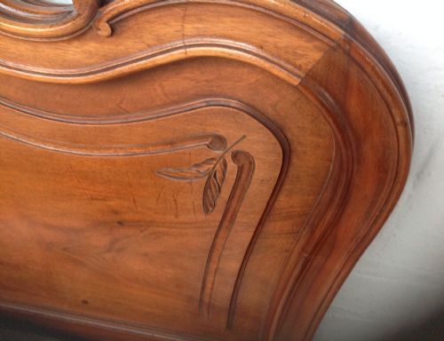 CARVED KINGSIZE FRENCH BED - ADDITIONAL PHOTO 8