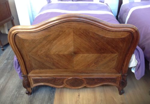PAIR OF ROSEWOOD FRENCH BEDS - ADDITIONAL PHOTO 8