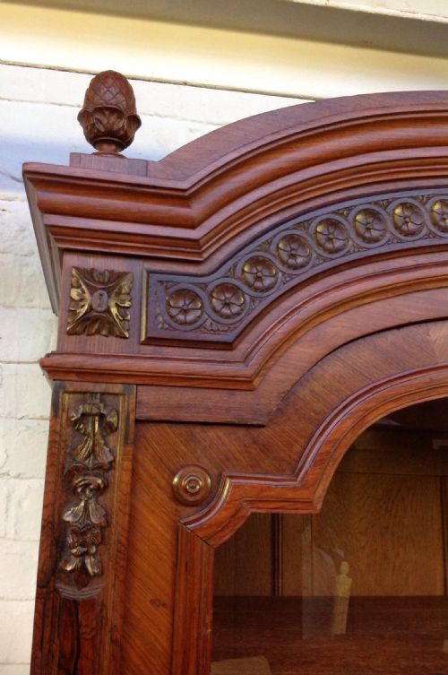 FRENCH ROSEWOOD BOOKCASE - ADDITIONAL PHOTO 1