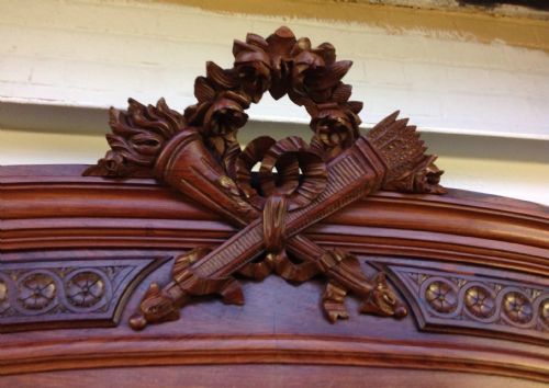 FRENCH ROSEWOOD BOOKCASE - ADDITIONAL PHOTO 2