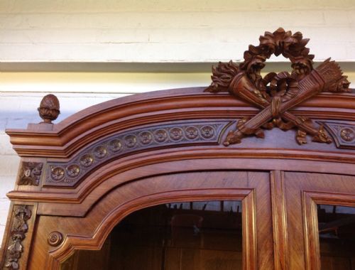 FRENCH ROSEWOOD BOOKCASE - ADDITIONAL PHOTO 3