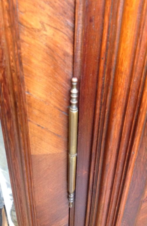 LARGE FRENCH ROSEWOOD ARMOIRE - ADDITIONAL PHOTO 9