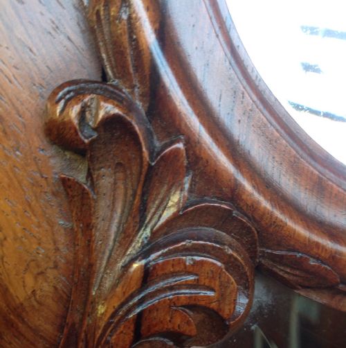 LARGE FRENCH ROSEWOOD ARMOIRE - ADDITIONAL PHOTO 11