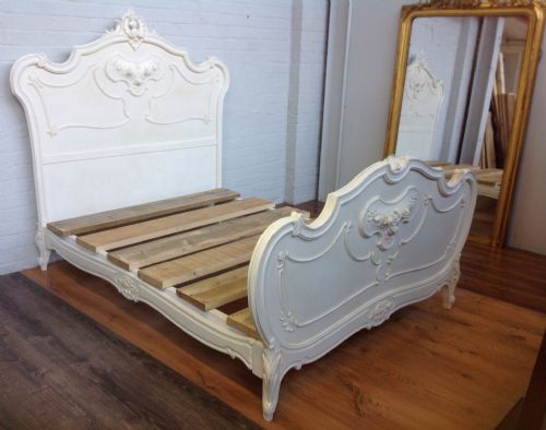 FRENCH PAINTED KINGSIZE BED - ADDITIONAL PHOTO 2