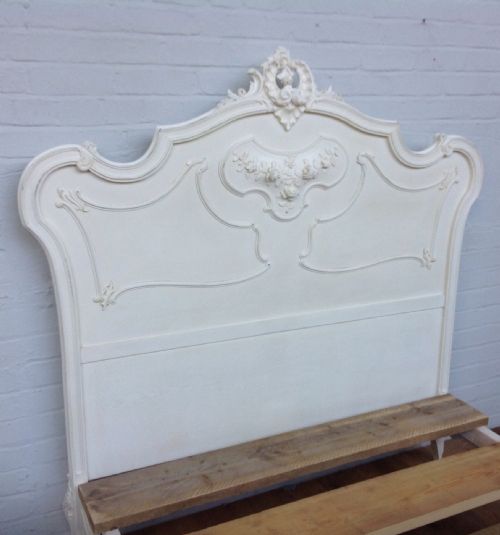 FRENCH PAINTED KINGSIZE BED - ADDITIONAL PHOTO 3