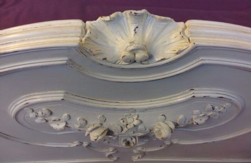 FRENCH PAINTED KINGSIZE BED - ADDITIONAL PHOTO 8