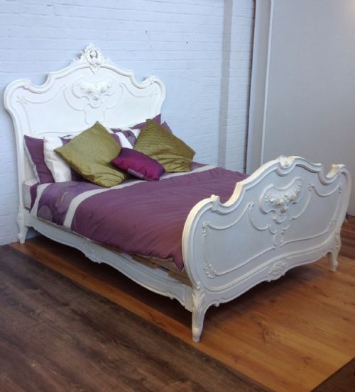 FRENCH PAINTED KINGSIZE BED - ADDITIONAL PHOTO 10