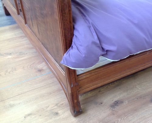 ARTS AND CRAFT OAK KINGSIZE BED - ADDITIONAL PHOTO 10