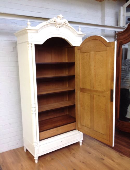 PAINTED FRENCH ARMOIRE - ADDITIONAL PHOTO 5