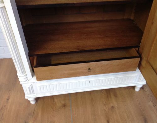 PAINTED FRENCH ARMOIRE - ADDITIONAL PHOTO 7