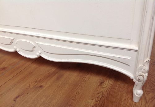 PAINTED FRENCH DOUBLE BED - ADDITIONAL PHOTO 4