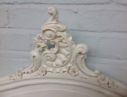 PAINTED FRENCH DOUBLE BED - ADDITIONAL PHOTO 9