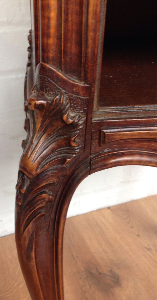 PAIR OF FRENCH ROSEWOOD BEDSIDE CABINETS - ADDITIONAL PHOTO 10