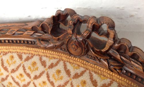 FRENCH WALNUT SOFA SUITE - ADDITIONAL PHOTO 4